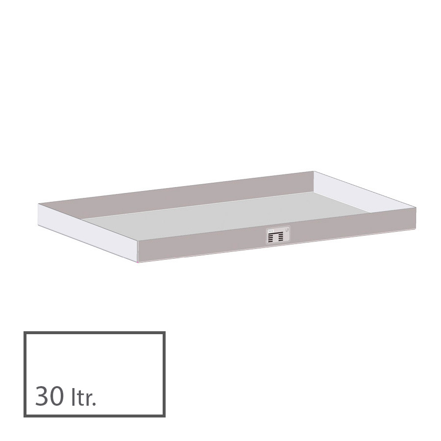 [043303] Cubeta colectora 30 l - Dim.: 1000x600x70h mm - acero inoxidable