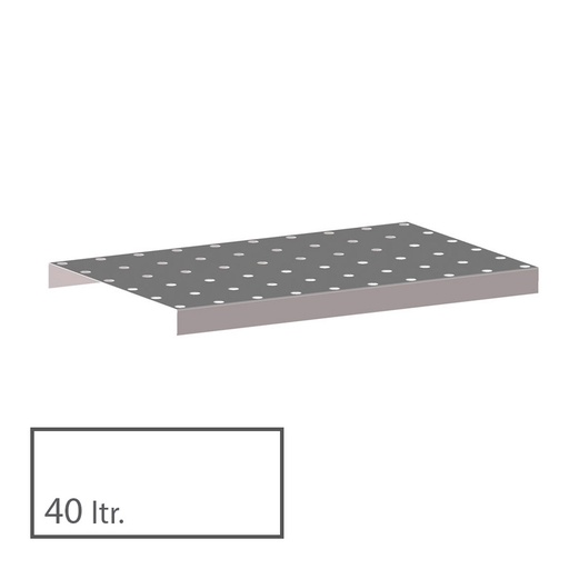 [043311] Rejilla para cubeta de dim.: 1390x600x60h mm - acero galvanizado