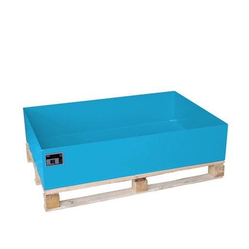 [043336] Cubeto de retención sin rejilla - Dim.: 1200x800x260h mm - Acero pintado