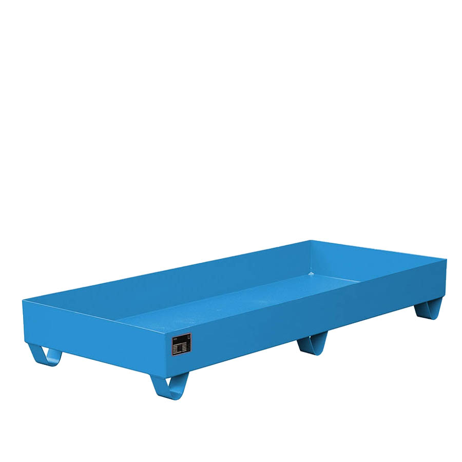 [043359] Cubeto de retención sin rejilla - Dim.: 1800x800x275h mm - Acero pintado