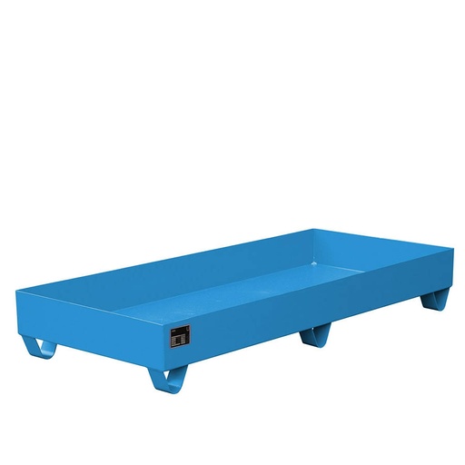 [043359] Cubeto de retención sin rejilla - Dim.: 1800x800x275h mm - Acero pintado