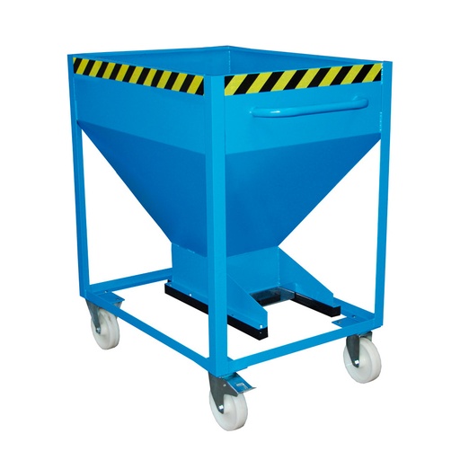 [043563] Silo metálico para dosificado manual con cierre de trampilla - Capacidad 0,375 m3 - Dim.: 1115x780x1220h mm - acero pintado