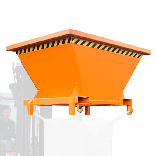 [043589] Tolva de carga - Dim.: 1320x1710x990 mm - acero pintado