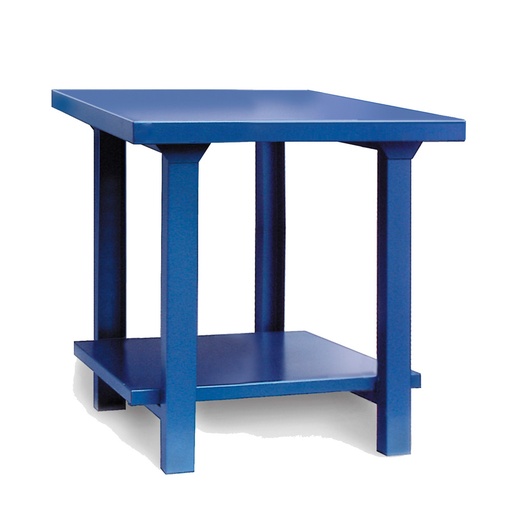 [043593] Banco de trabajo para grandes cargas (grueso chapa 2 mm) - Dim.: 1000x800x900h mm - Azul ral 5019