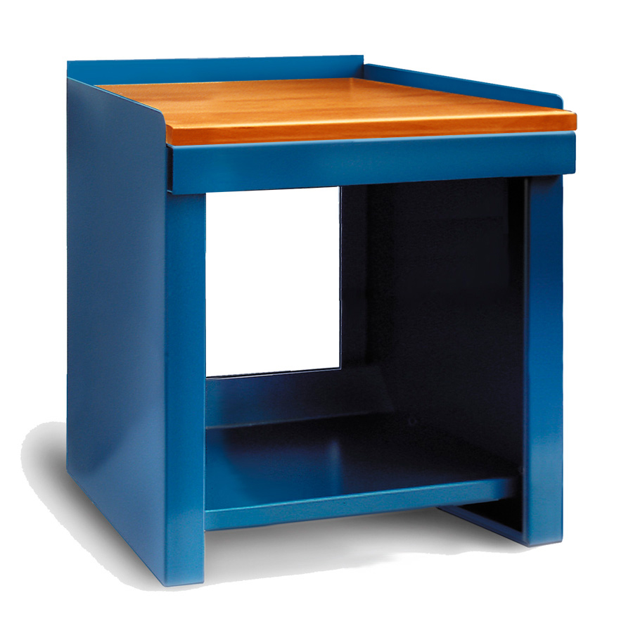 [043597] Banco de trabajo para grandes cargas (grueso chapa 2 mm) - Dim.: 1000x800x900h mm - Azul ral 5019