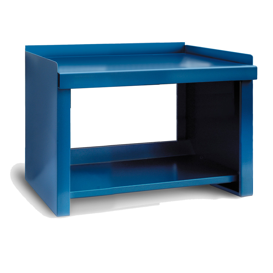 [043602] Banco de trabajo para grandes cargas (grueso chapa 4 mm) - Dim.: 1500x800x900h mm - Azul ral 5019