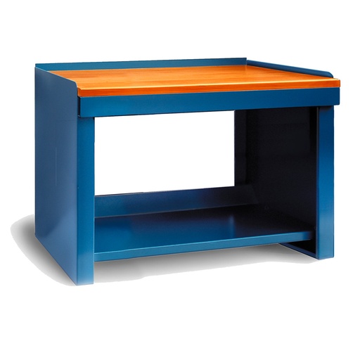 [043603] Banco de trabajo para grandes cargas (grueso chapa 2 mm) - Dim.: 1500x800x900h mm - Azul ral 5019