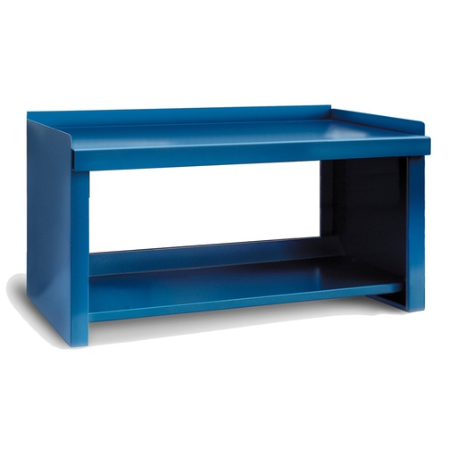 [043608] Banco de trabajo para grandes cargas (grueso chapa 4 mm) - Dim.: 2000x800x900h mm - Azul ral 5019