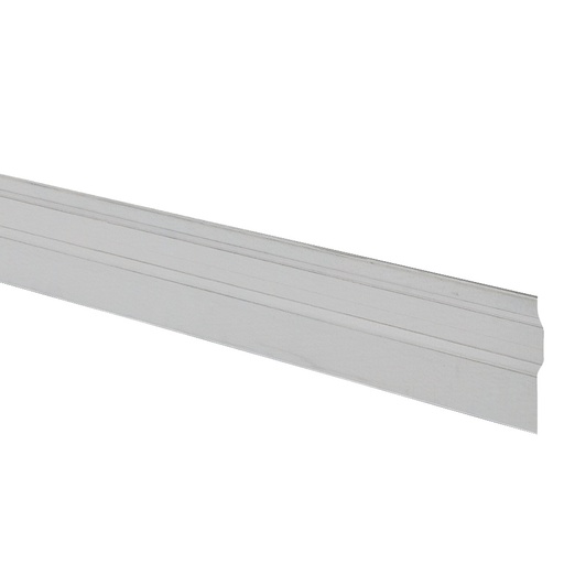 [043943] Retenedor frontal para estante de estantería industrial - Dim.: 1000x8x100h mm - Galvanizado