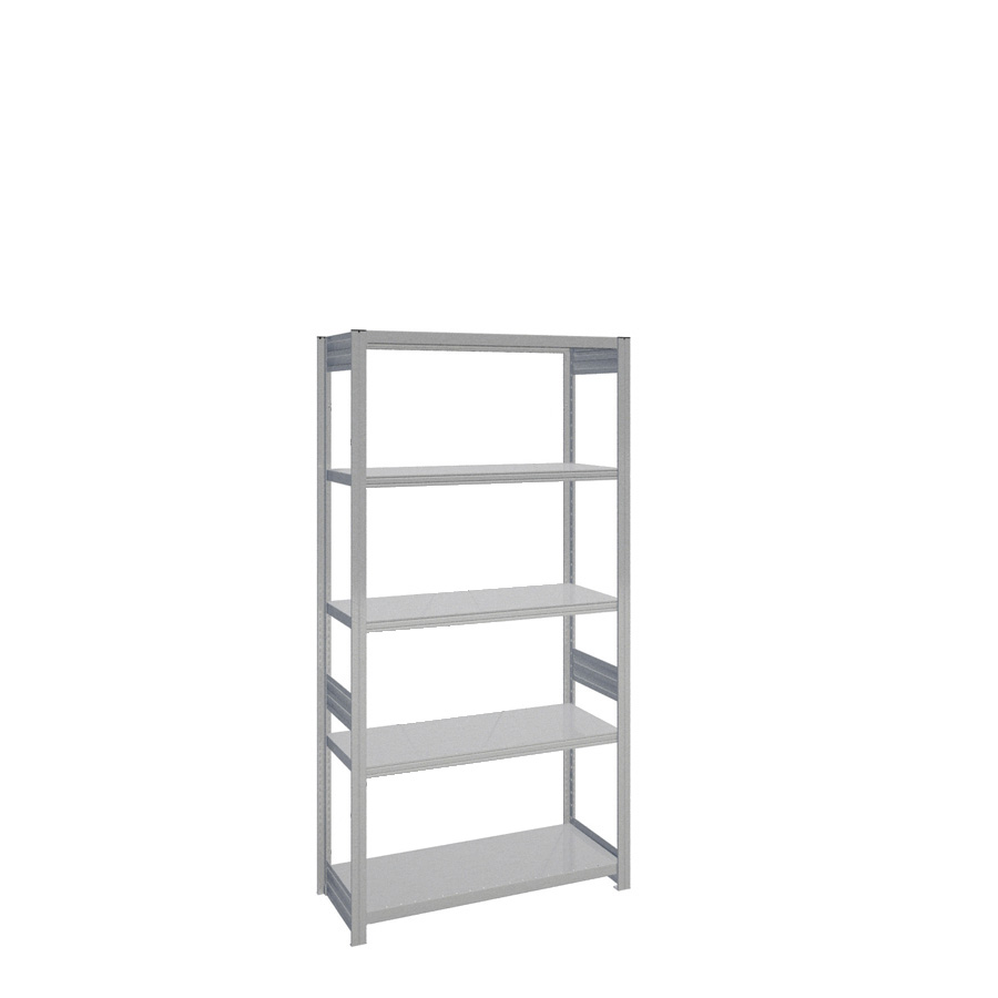 [044147] Estantería industrial con 5 estantes de carga 200 kg - Dim.: 1058x424x2000h mm - Galvanizado