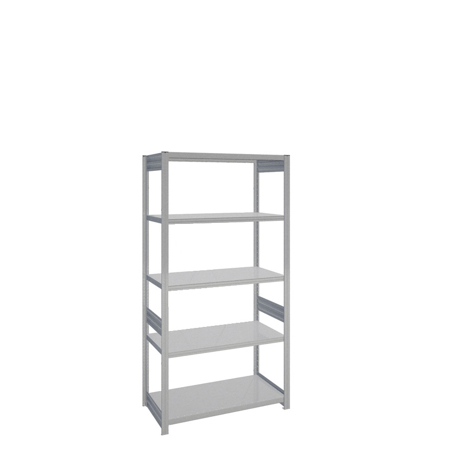 [044149] Estantería industrial con 5 estantes de carga 200 kg - Dim.: 1058x524x2000h mm - Galvanizado