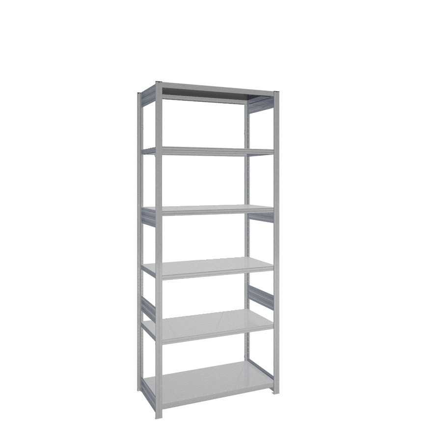 [044159] Estantería industrial con 6 estantes de carga 200 kg - Dim.: 1058x524x2500h mm - Galvanizado