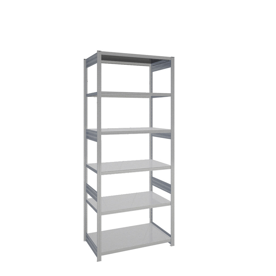 [044161] Estantería industrial con 6 estantes de carga 200 kg - Dim.: 1058x624x2500h mm - Galvanizado
