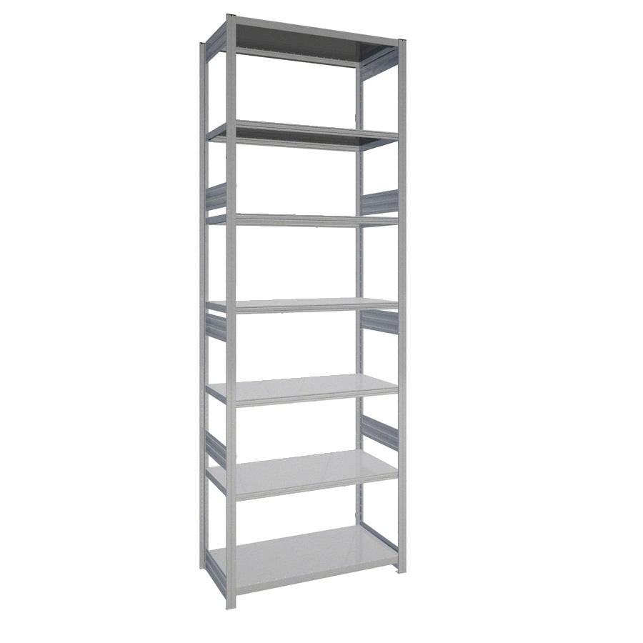 [044169] Estantería industrial con 7 estantes de carga 200 kg - Dim.: 1058x524x3000h mm - Galvanizado