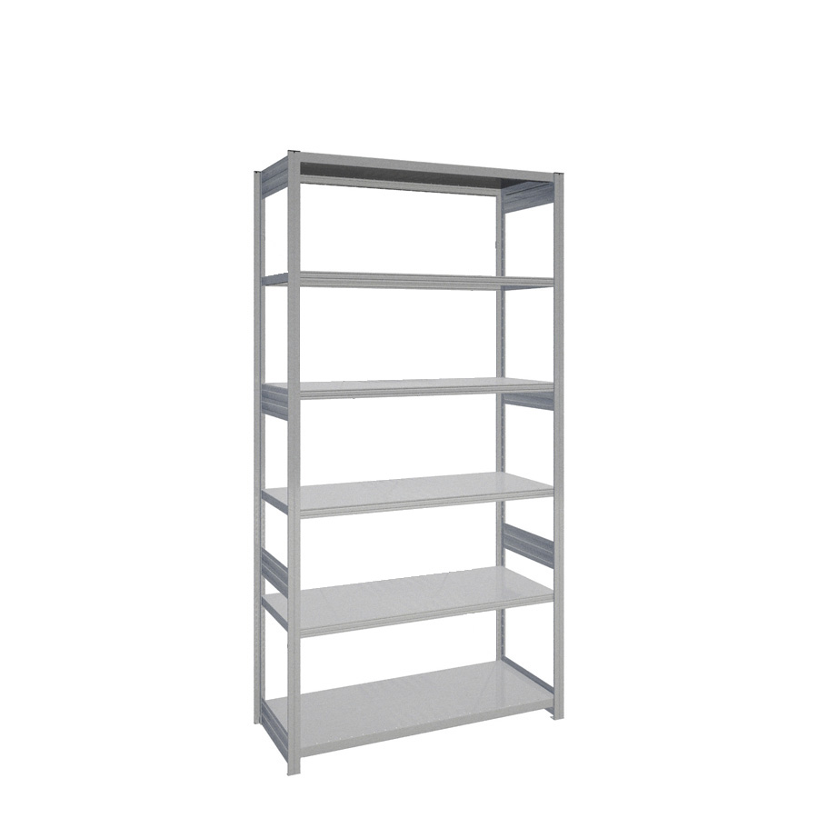 [044189] Estantería industrial con 6 estantes de carga 200 kg - Dim.: 1358x524x2500h mm - Galvanizado