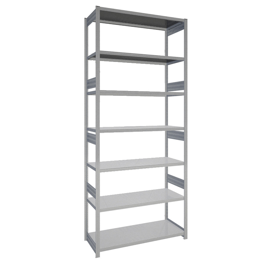 [044199] Estantería industrial con 7 estantes de carga 200 kg - Dim.: 1358x524x3000h mm - Galvanizado