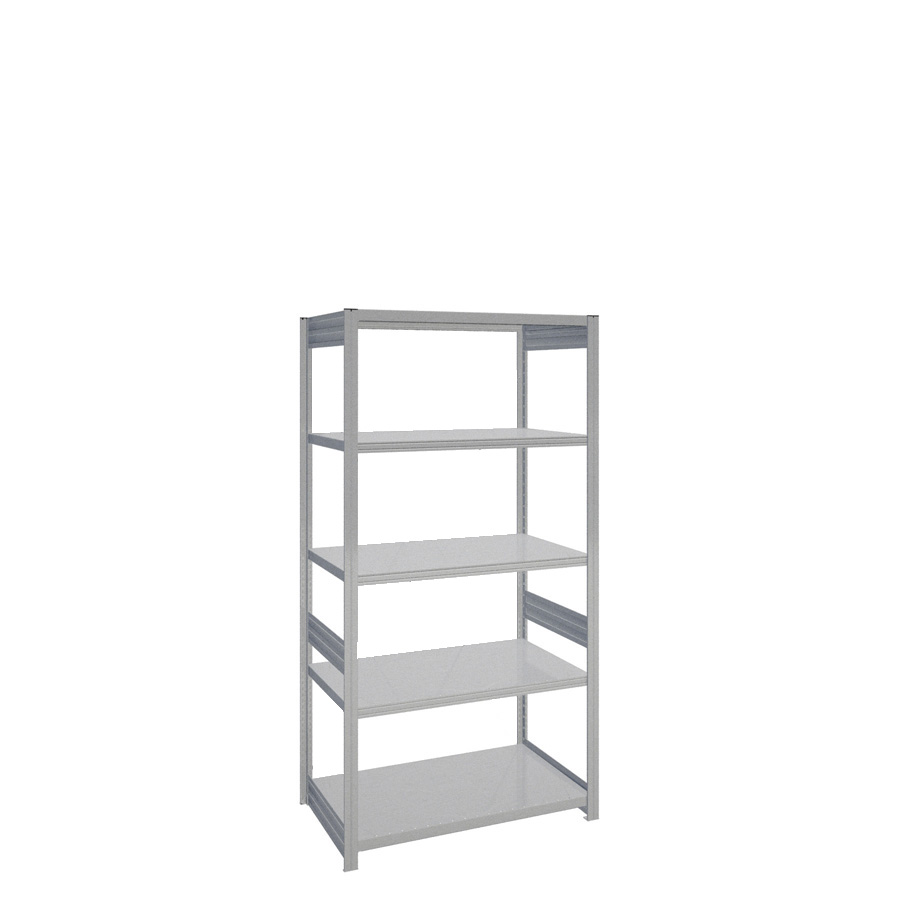 [044210] Estantería industrial con 5 estantes de carga 300 kg - Dim.: 1058x624x2000h mm - Galvanizado