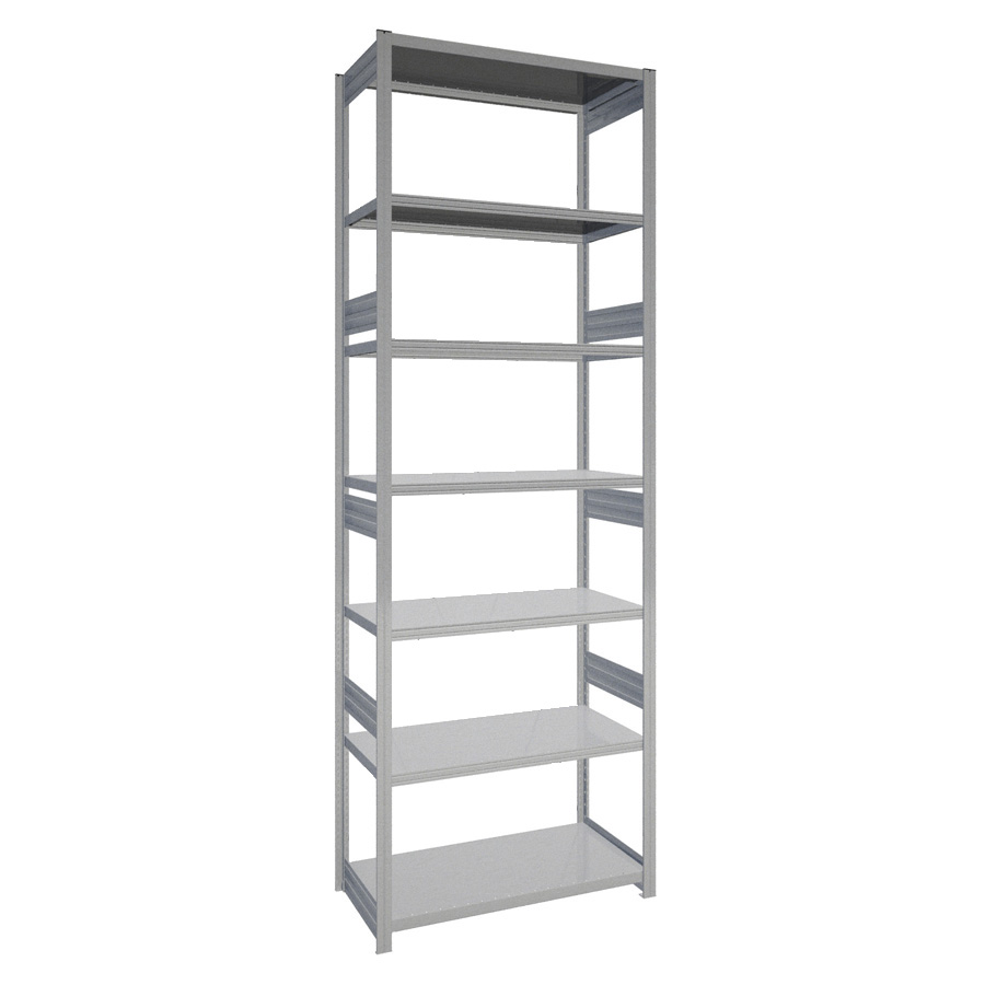 [044220] Estantería industrial con 7 estantes de carga 300 kg - Dim.: 1058x524x3000h mm - Galvanizado