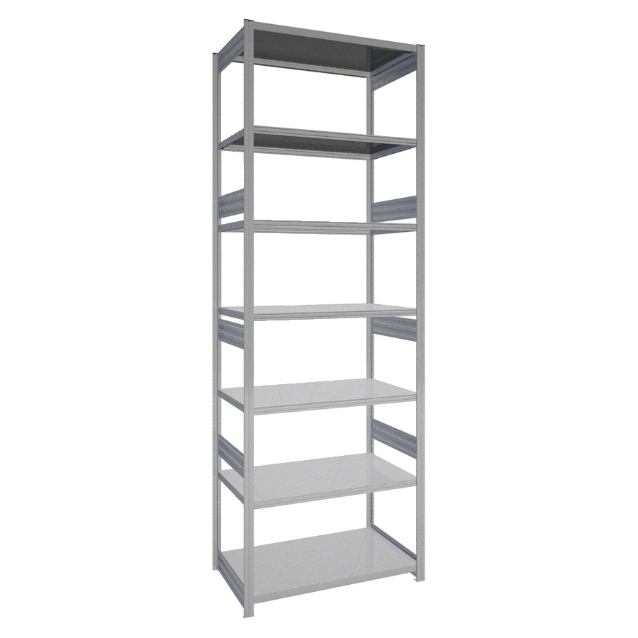 [044222] Estantería industrial con 7 estantes de carga 300 kg - Dim.: 1058x624x3000h mm - Galvanizado