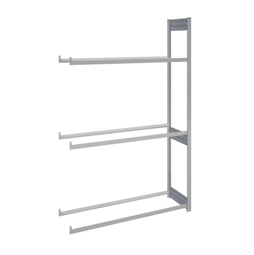 [044233] Módulo adicional de estantería para neumáticos con 3 estantes - Dim.: 1308x524x2000h mm - Galvanizado