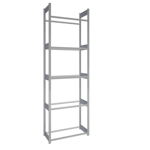 [044249] Estantería para neumáticos con 5 estantes - Dim.: 1058x524x3000h mm - Galvanizado