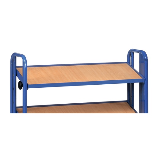 [044832] Estante adicional de madera para carro - Dim.: 1280 x 315 mm - Madera de haya