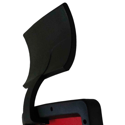 [045067] Apoya cabezas de poliuretano inyectado de alta densidad para sillón de malla  - Negro