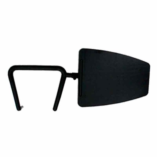 [045111] Reposa-brazos para silla de colectividades compuesto por brazo y mesa - Negro