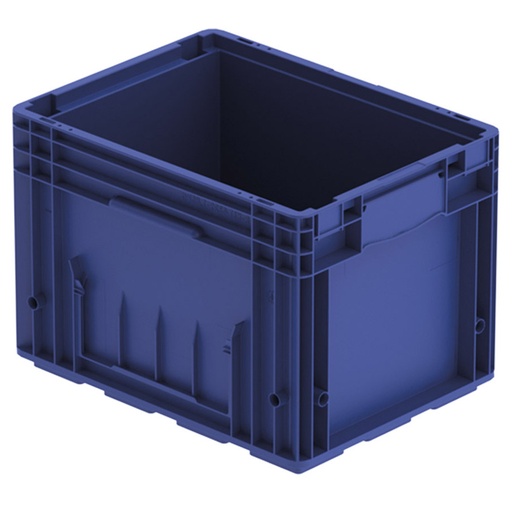 [045398] Caja plástica Eurobox para el sector automoción serie KLT-R de fondo reforzado - Dim.: 400x300x280h mm - Azul oscuro