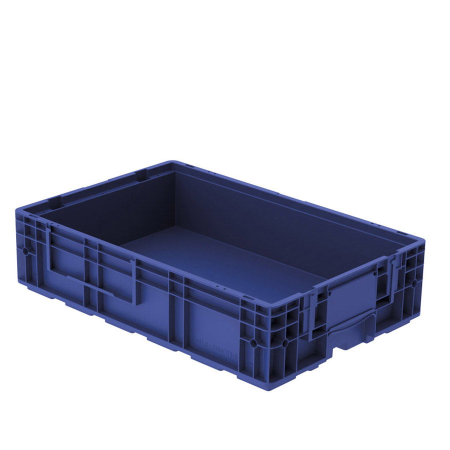 [045399] Caja plástica Eurobox para el sector automoción serie KLT-R de fondo reforzado - Dim.: 600x400x147h mm - Azul oscuro