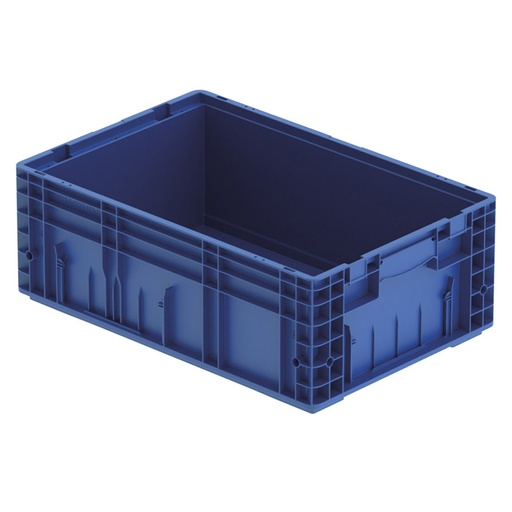 [045400] Caja plástica Eurobox para el sector automoción serie KLT-R de fondo reforzado - Dim.: 600x400x213h mm - Azul oscuro