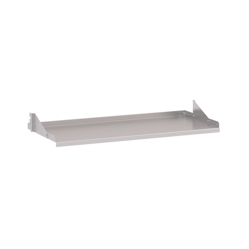 [045487] Estante metálico inclinable y regulable en altura para carro porta cajas - Dim.: 955x420x60h mm - Acero cincado
