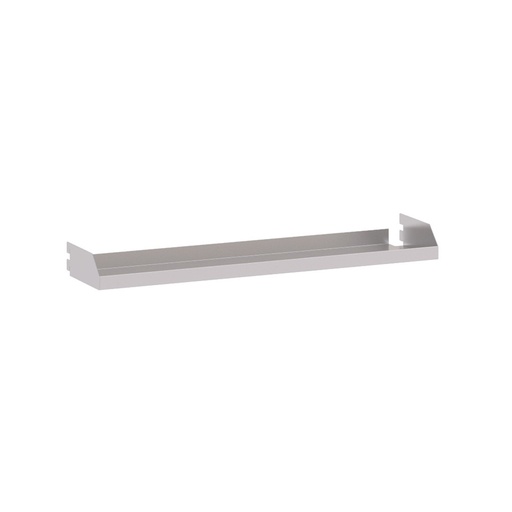 [045488] Bandeja fija regulable en altura para carro porta cajas - Dim.: 676x170x61h mm - Acero cincado