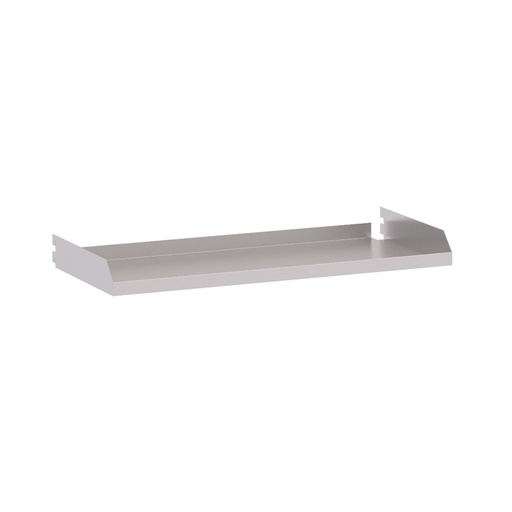 [045490] Bandeja fija regulable en altura para carro porta cajas - Dim.: 676x315x61h mm - Acero cincado