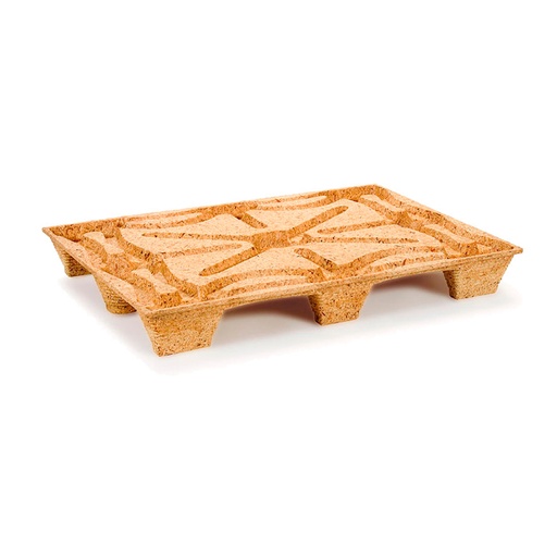 [045582] Palet de madera de fibra prensada - Dim.: 1140x760x144h mm - Container size