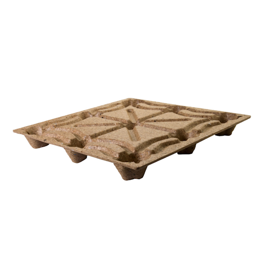 [045588] Palet de madera de fibra prensada - Dim.: 1140x1140x135h mm - Cuadrado