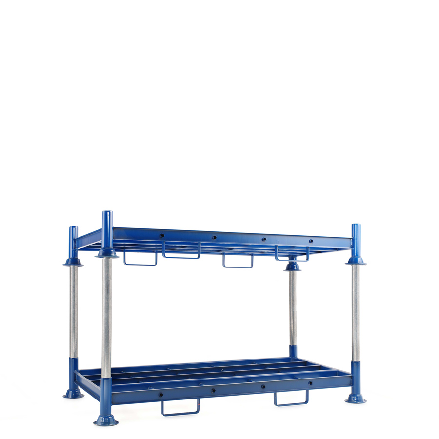 [045649] Estantería de gran carga desmontable - Dim.: 2020x1185x1430h mm - Azul ral 5019