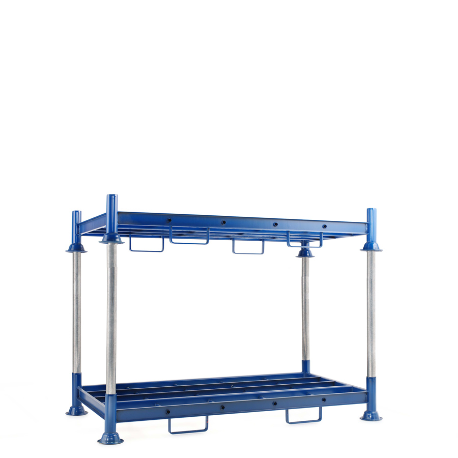 [045651] Estantería de gran carga desmontable - Dim.: 2020x1185x1630h mm - Azul ral 5019