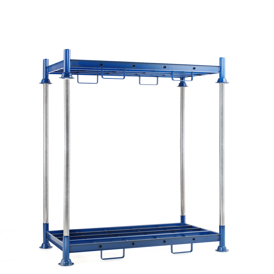 [045655] Estantería de gran carga desmontable - Dim.: 2020x1185x2430h mm - Azul ral 5019