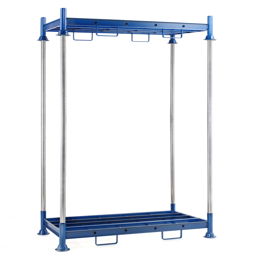 [045657] Estantería de gran carga desmontable - Dim.: 2020x1185x2930h mm - Azul ral 5019