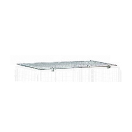 [045752] Tapa para contenedor de varilla cincada - Dim.: 1200x1000x12h mm - Acero cincado