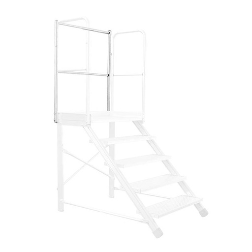 [046035] Barandilla frontal para plataforma de pedestal de ancho 600 mm