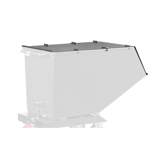 [046083] Tapa para contenedor de virutas serie estándar de Dim.: 1321x1044x735h mm - Gris oscuro ral 7016