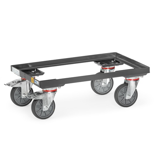 [046084] Base rodante para cajas ESD - Dim. plataforma 605 x 405 mm - Gris oscuro ral 7016