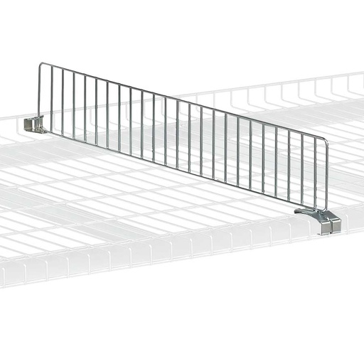 [046126] Divisor para estante de carro de preparación de pedidos - Dim.: 610x95 mm - acero galvanizado