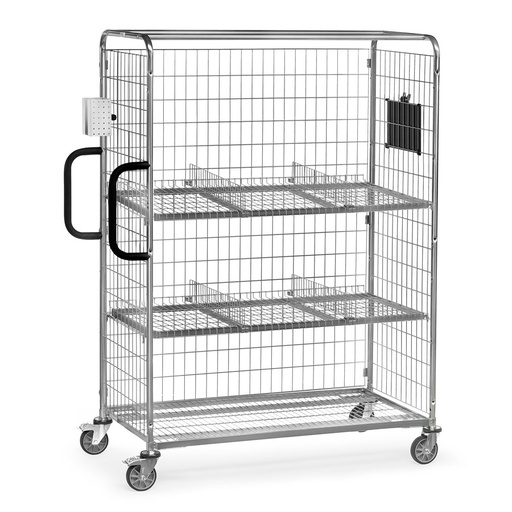 [046141] Carro completo para preparación de pedidos - Dim.: 1491x690x1825h mm - acero galvanizado