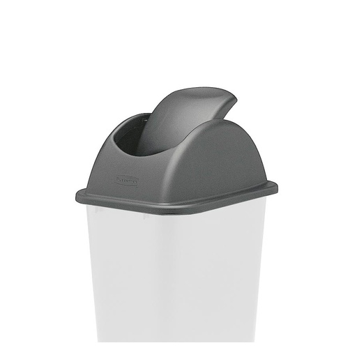 [046504] Tapa basculante para papelera de 39 lts. - Dim.: 406x295x178h mm - Negro