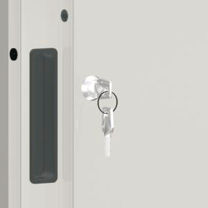 [046535] Cerradura para puerta corredera. Incluye bombín y juego de 2 llaves