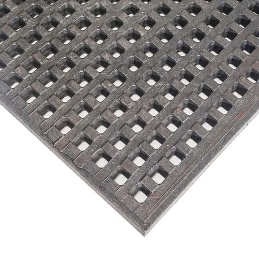 [046661] Rejilla plástica en polietileno para armario plástico (2 piezas) - Dim.: 1400x910x32h mm - Negro