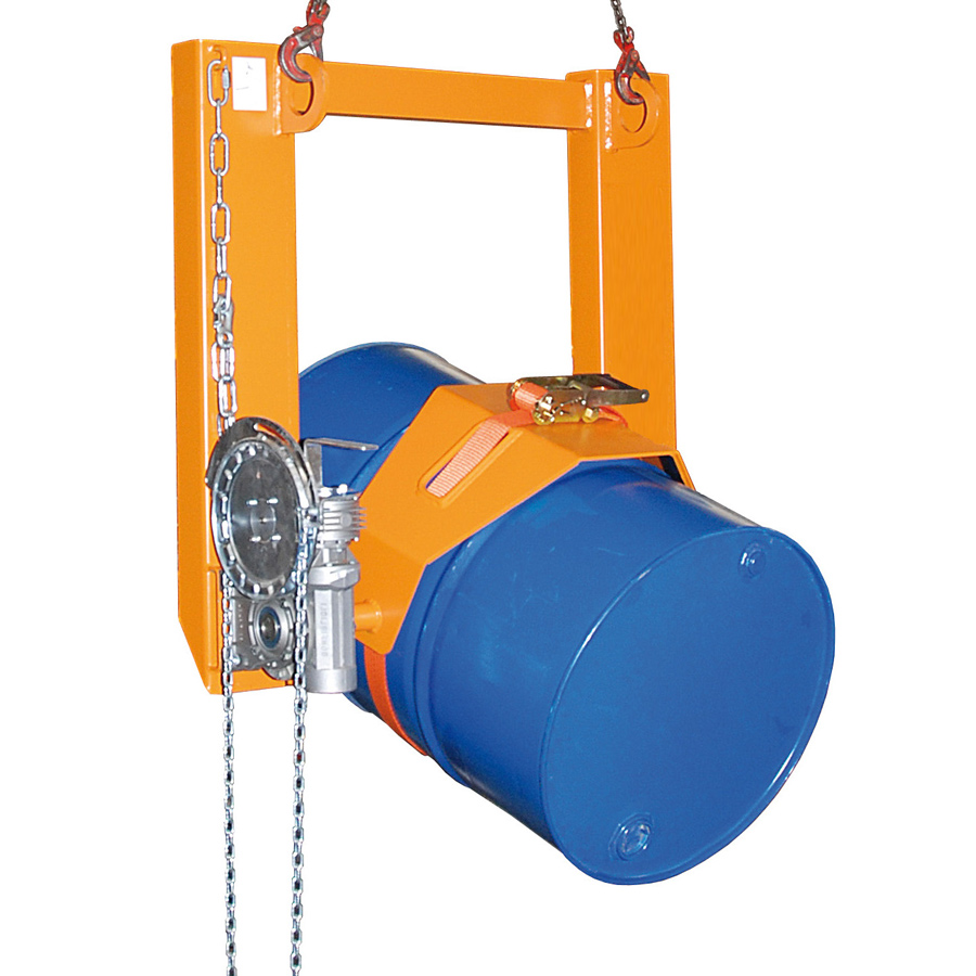 [047033] Volteador de bidones y basureras mediante carretilla o grúa - Dim.: 1000x1000x430h mm - Acero pintado